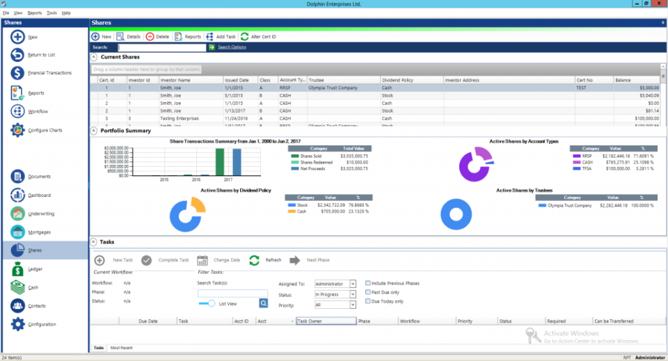 screenshot of MIC Manager